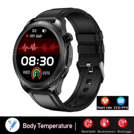 Часы с глюкометром Corband Age Black Leather