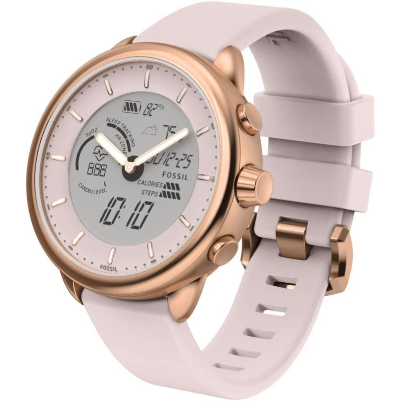 Гибридные умные часы Fossil Gen 6 Wellness Edition Blush
