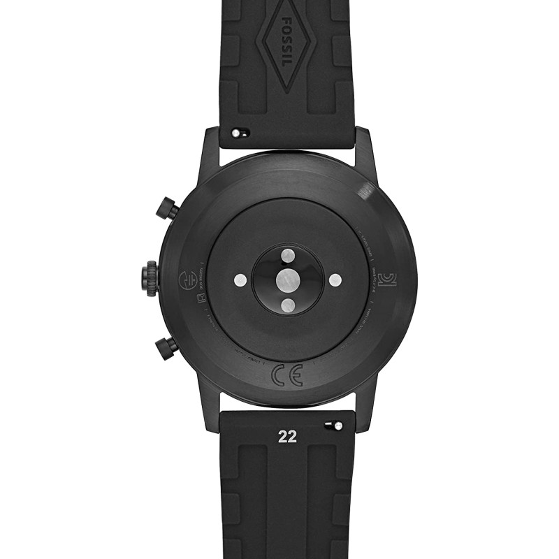 Розумний гібридний годинник Fossil Hybrid HR Black - 2