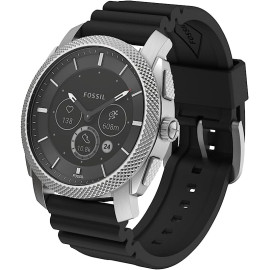 Гибридные смарт часы Fossil Machine Gen 6 Silver/Black