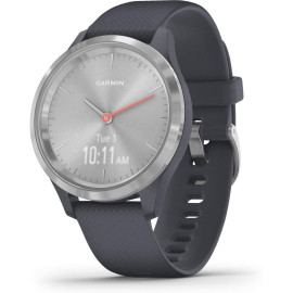 Гибридные смарт часы Garmin vivomove 3s Silver with Granite Band