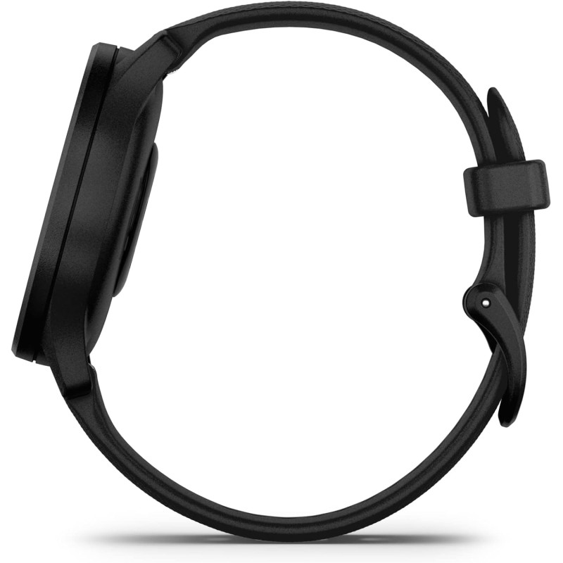 Гибридные смарт часы Garmin vivomove Sport Black - 4