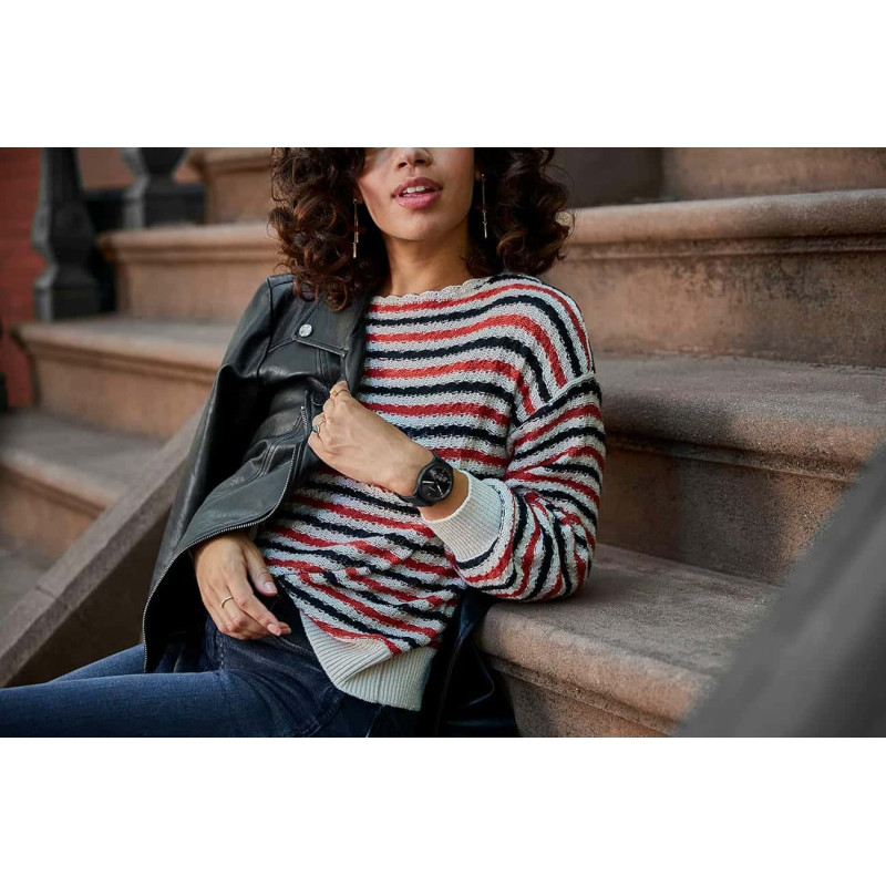 Гибридные смарт часы Garmin vivomove Sport Black - 5