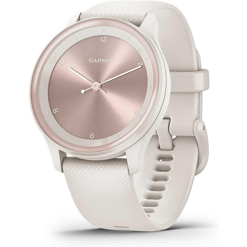 Гібридний смарт годинник Garmin vivomove Sport White