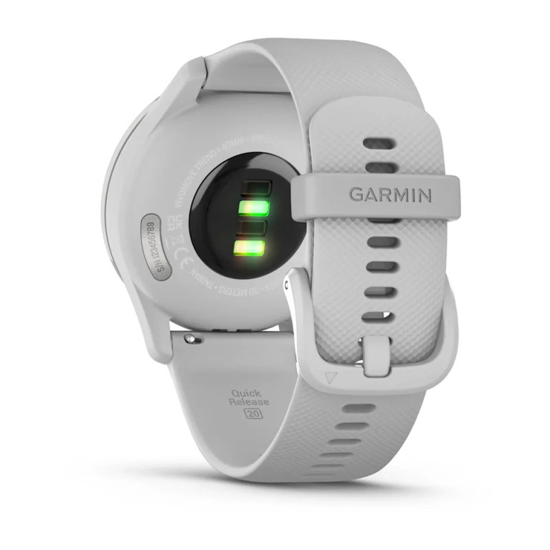 Гібридний годинник Garmin vívomove Trend White - 3