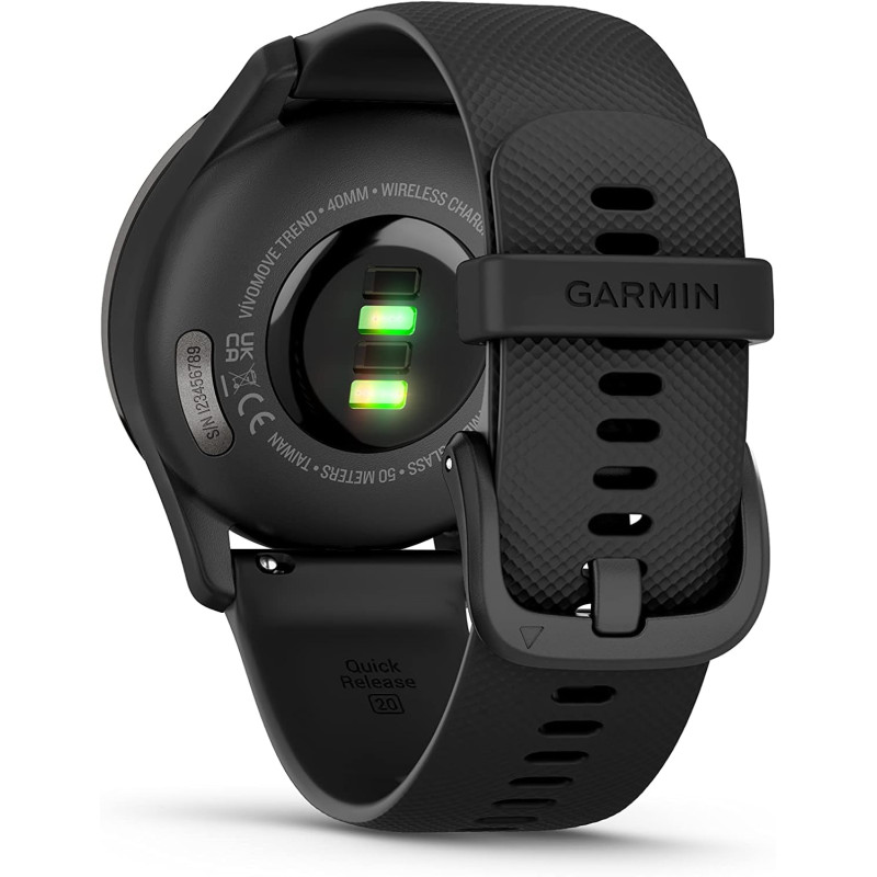 Гибридные часы Garmin vívomove Trend Black - 3