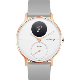 Гибридные часы Withings Steel HR Rose Gold 36mm