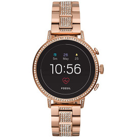 Умные часы Fossil 4 Gen Rose Gold Glitz Metal