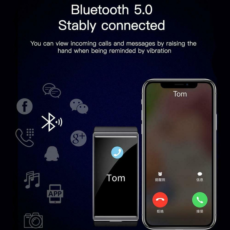 Умные часы с большим экраном LEMFO DM12 Silver - 3