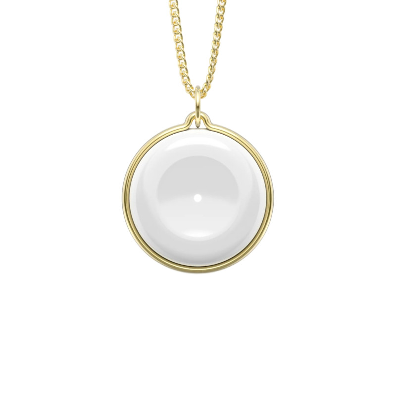 Парний браслет торкання Bond Touch Mini White Gold Necklace