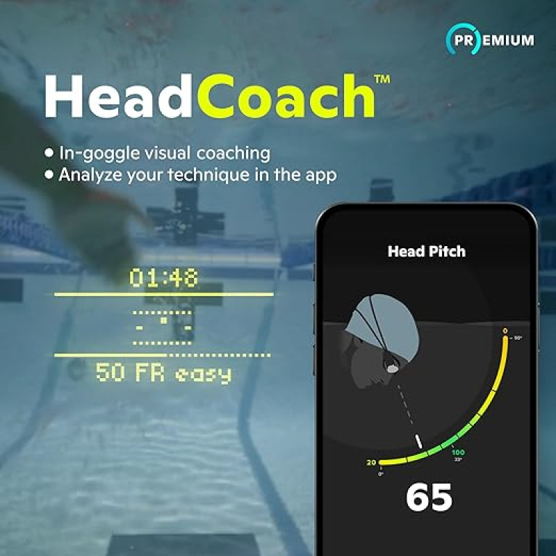 Умные очки для плавания FORM Smart Swim 2 Light - 3