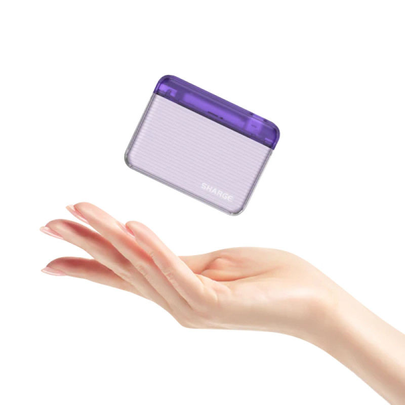 Мини Powerbank Flow 10,000mAh Purple - 1