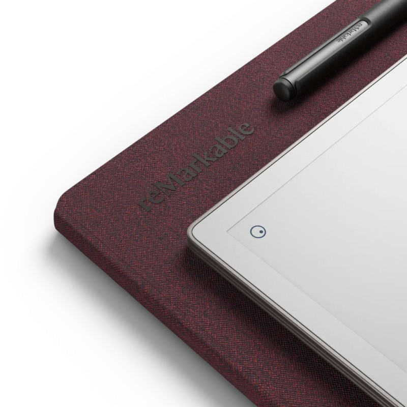 Чохол для Remarkable Pro Book Folio Mosaic weave Burgundy - 5