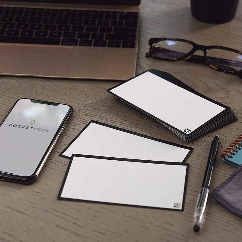 Многоразовые флеш-карточки для запоминания Rocketbook Сloud Cards - 5