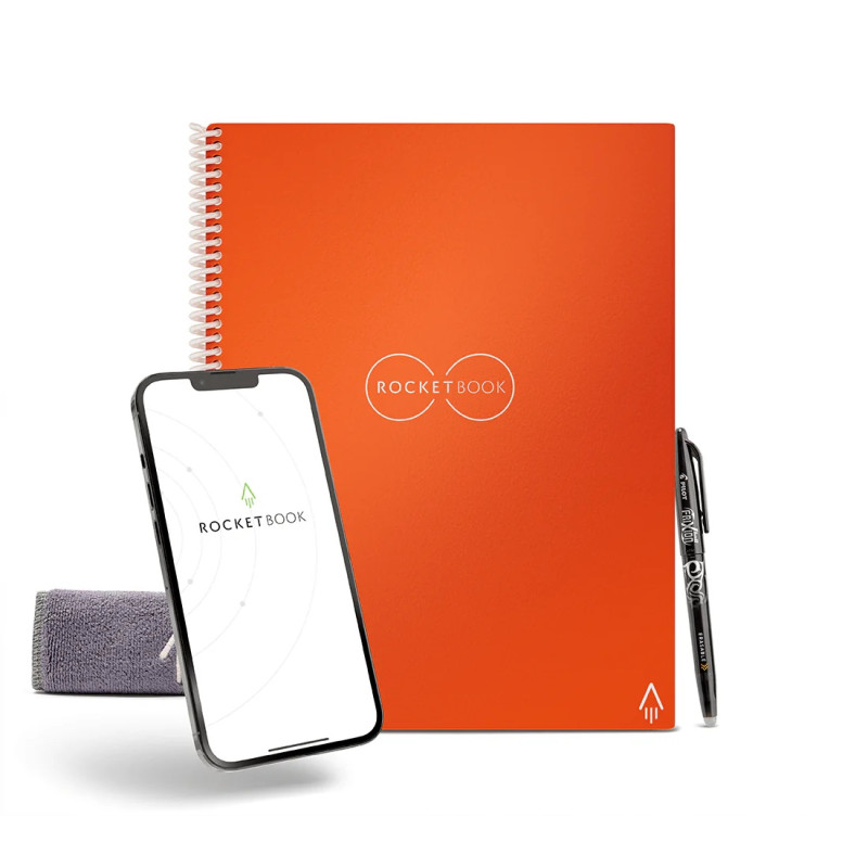 Вечный блокнот Rocketbook Core A5 Beacons Orange