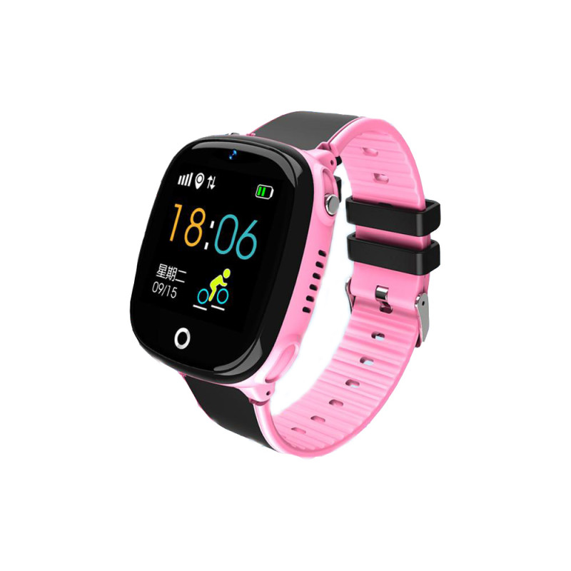 Умные часы для ребёнка с GPS SK07 Pink