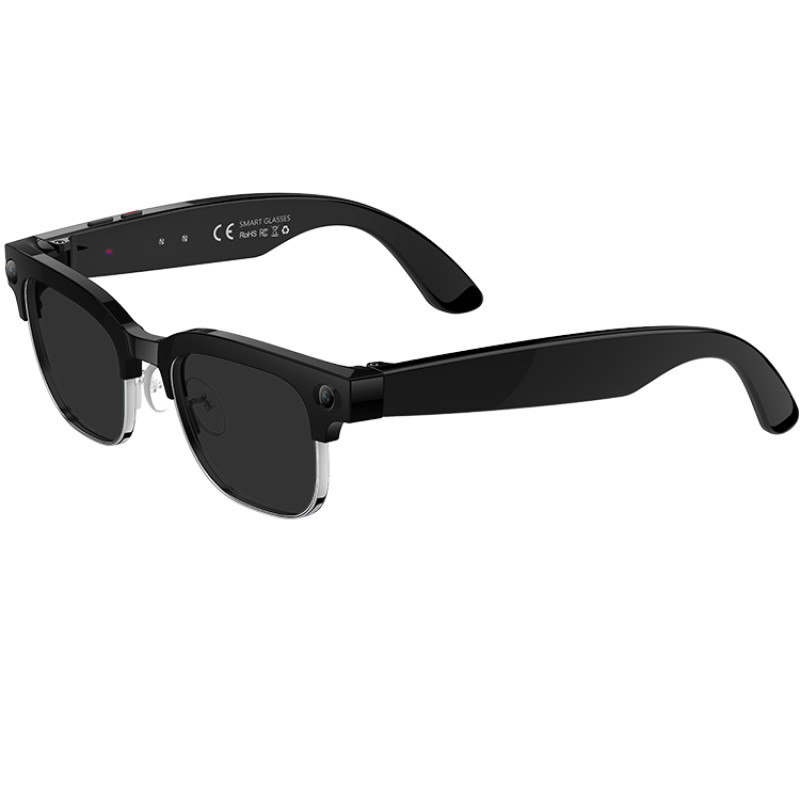 Розумні окуляри з камерою та перекладачем W630 Black sunglasses