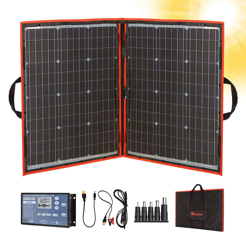 Сонячна панель з контролером 110W / 18V