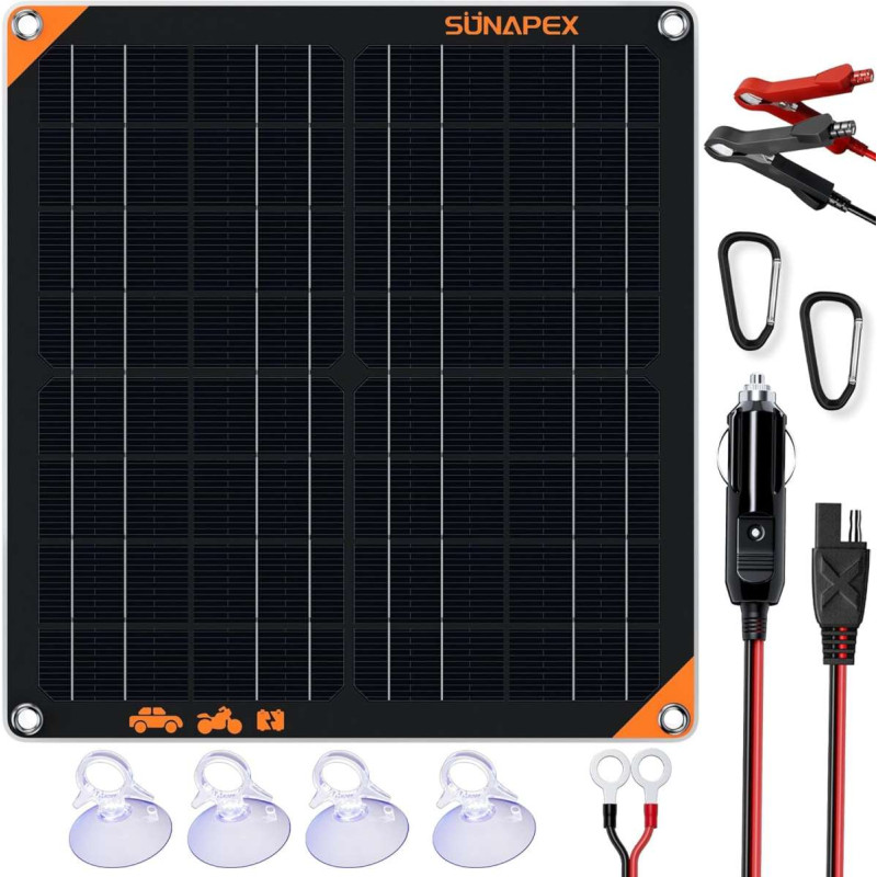Солнечная панель для авто SUNAPEX 20W