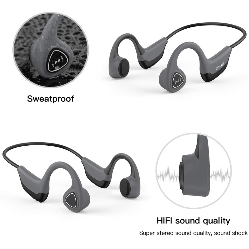 Костные наушники Tayogo S2 Grey - 2