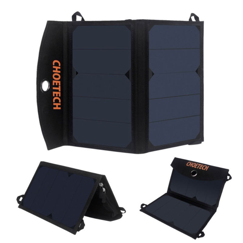 Сонячна зарядка Choe USB 19w - 3
