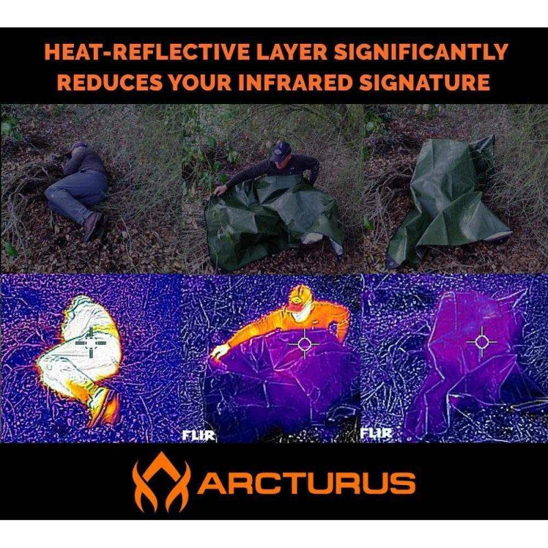 Одеяло для выживания Arcturus Camo - 6
