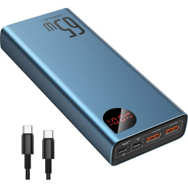 Baseus Power Bank для зарядки ноутбука 65W 20000mAh