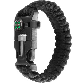 Браслет выживальщика X-Plore Black