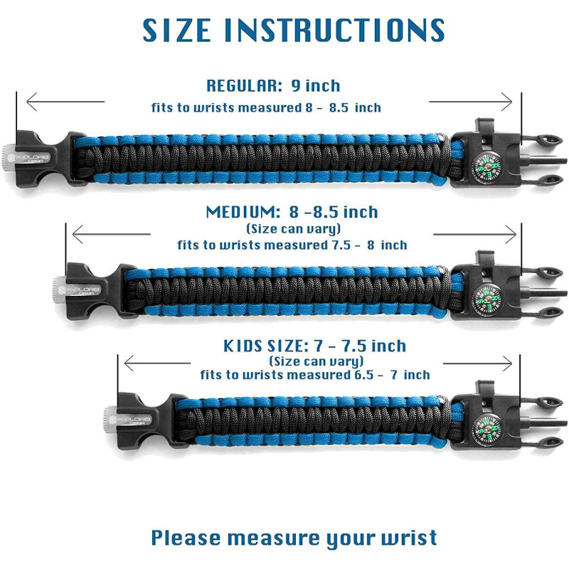 Браслет выживальщика X-Plore Green - 3