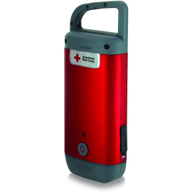 Фонарик с ручной зарядкой Eton Clipray Red