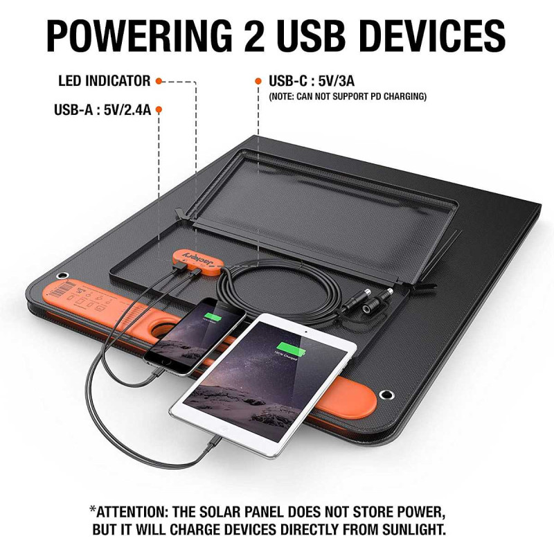 Портативные солнечные панели Jackery SolarSaga 100W - 4