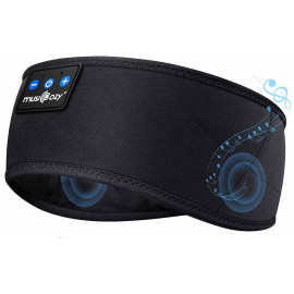 Наушники для сна и тренировок MUSICOZY Black