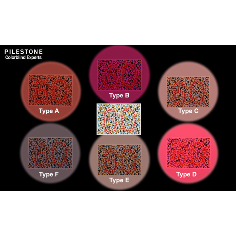 Pilestone GM-2 для средней/сильной красной слепоты - 5