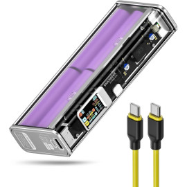 Киберпанк Powerbank Shargeek STORM2 Slim 130W 20000mAh