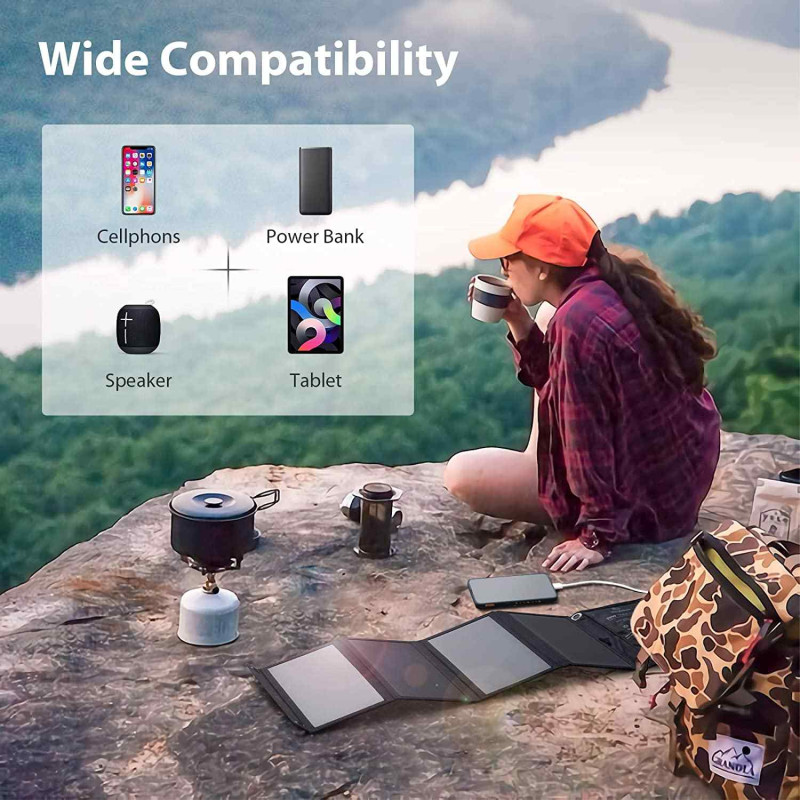 Солнечная зарядка BigBlue 28W - 2