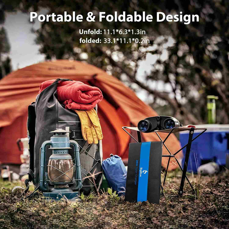 Солнечная зарядка BigBlue 28W - 4