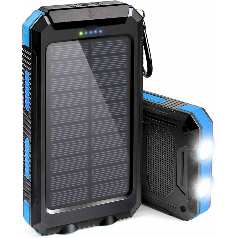 Powerbank з сонячною панеллю 20000mAh