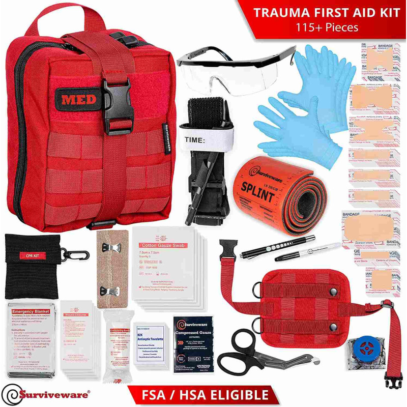 Рюкзак набор первой помощи Surviveware Survival Trauma - 2