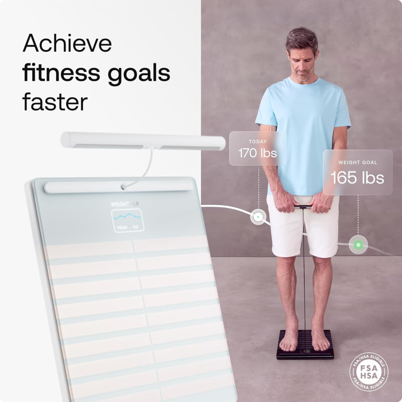 Умные весы WITHINGS Body Scan с биоимпедансом White - 2
