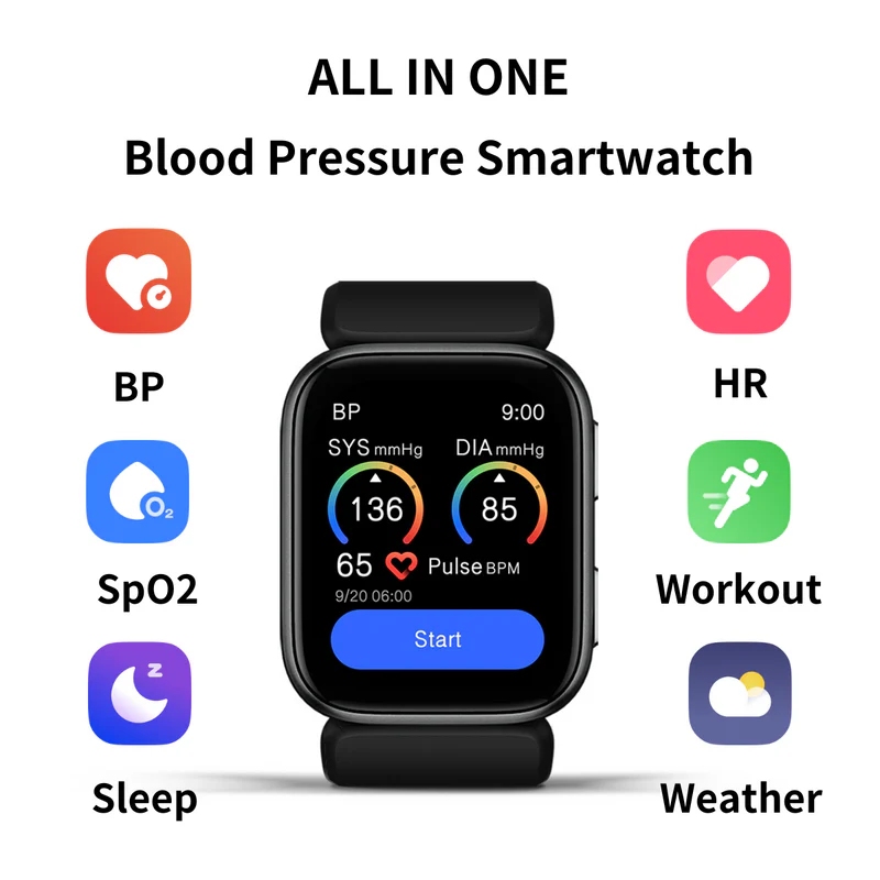 Годинник з тонометром YHE Doctor Fit 24/7 - 2