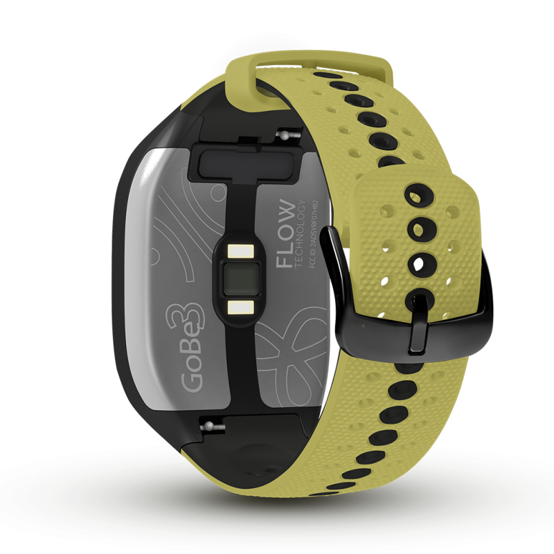 Трекер калорий HEALBE GoBe3 Yellow - 2