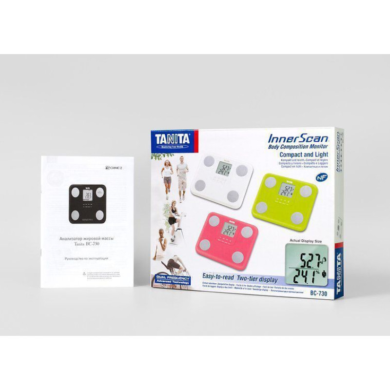 Ваги-аналізатори складу тіла Tanita BC-730 Red - 4