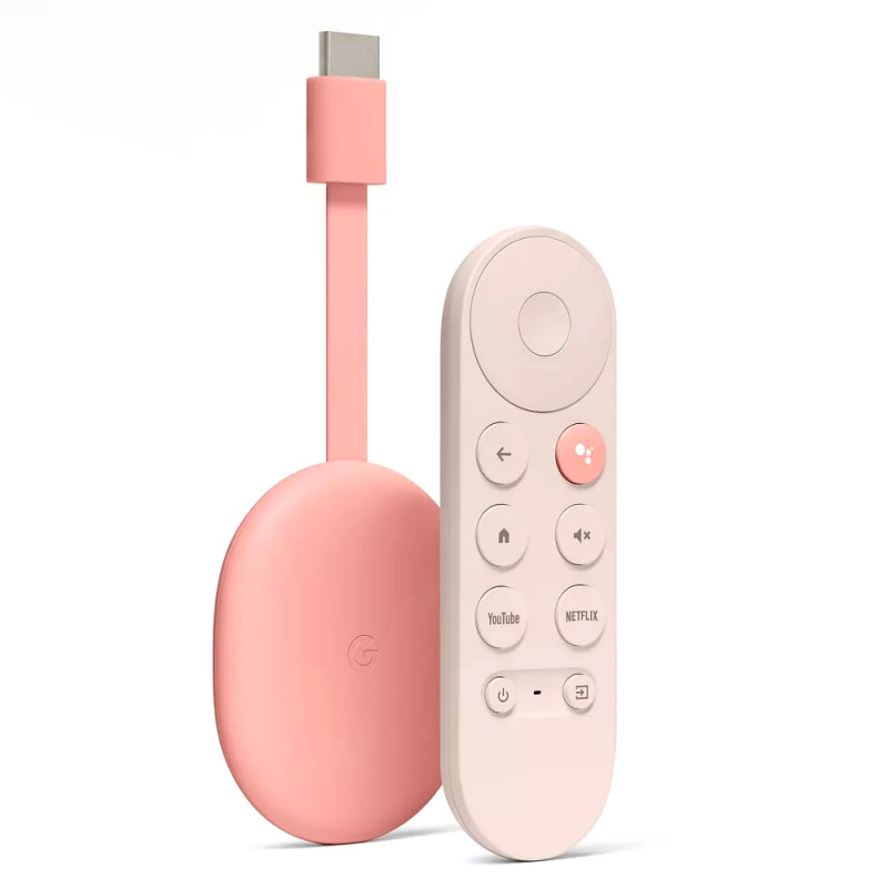 Приставка Chromecast with Google TV 2020 Pink