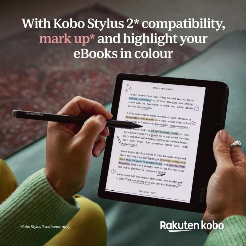Цветная E-ink книга Kobo Libra Colour - 2