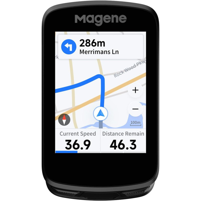 Цветной велокомпьютер Magene C606 с GPS
