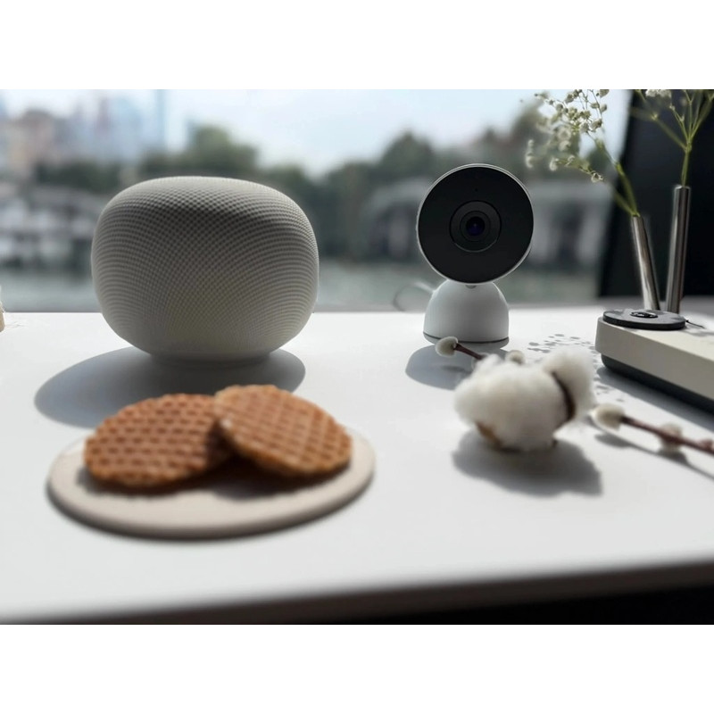 Умная колонка Google Home Speaker с ИИ Porcelain - 3