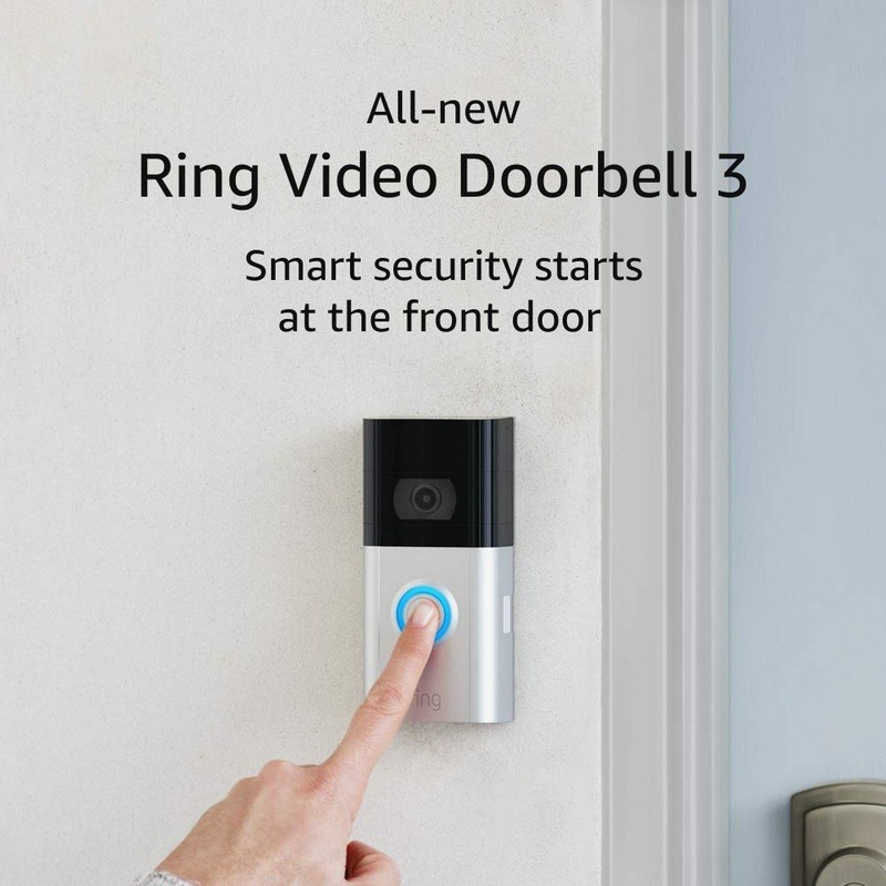 Видеозвонок Ring Video Doorbell 3 - 1
