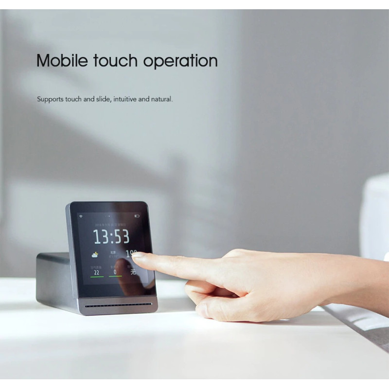 Комнатный датчик CO2 Xiaomi ClearGrass Black - 6