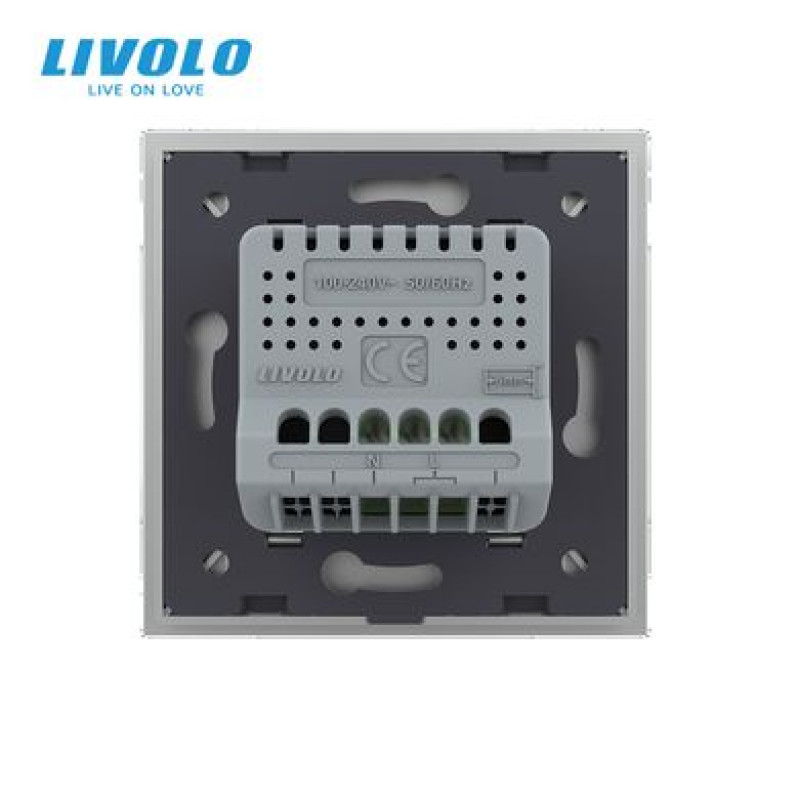 Умный датчик звука и света ZigBee Livolo серый (VL-C7FCJZ-2IP) - 3