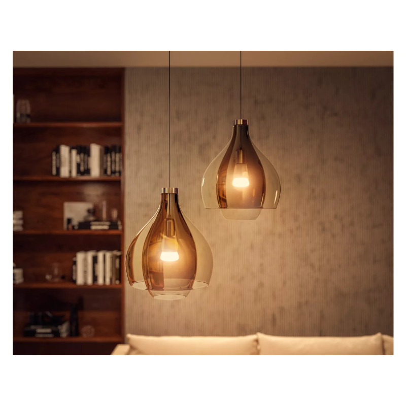 Philips Hue Лампа умная E27, 11W(60Вт), 2200K-6500K, Tunable white, ZigBee, Bluetooth, диммирование - 4